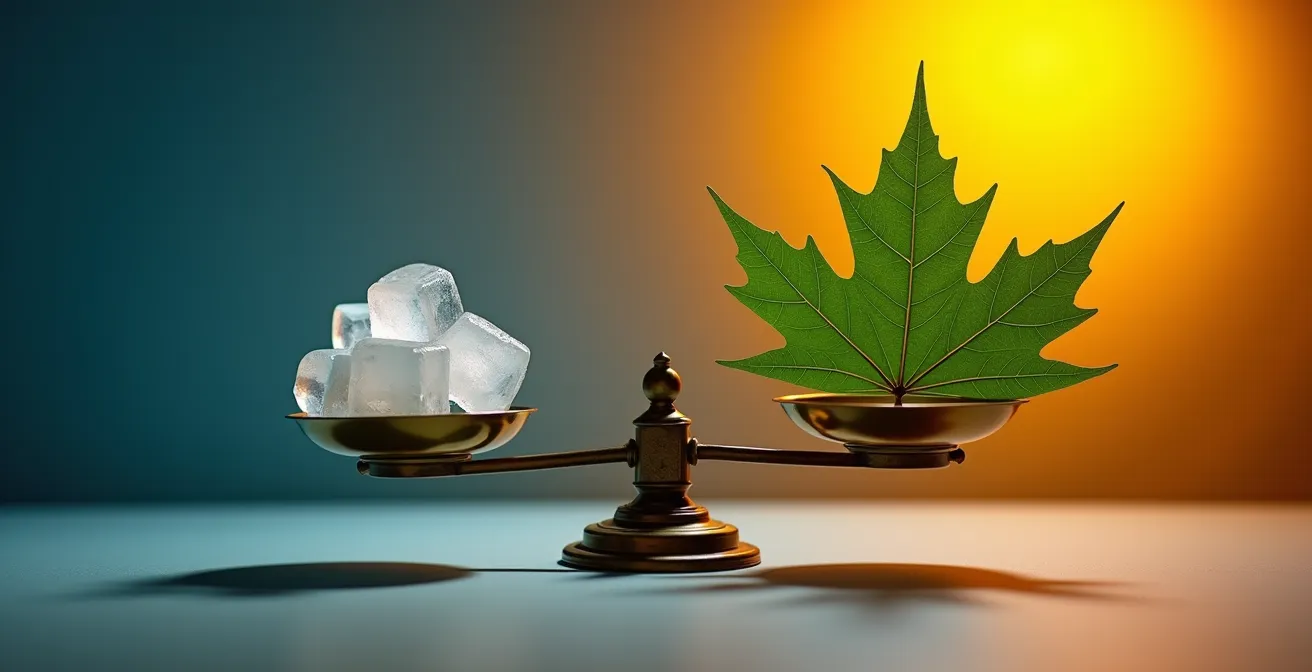 Comparaison visuelle de factures d'énergie avant et après installation d'une thermopompe certifiée